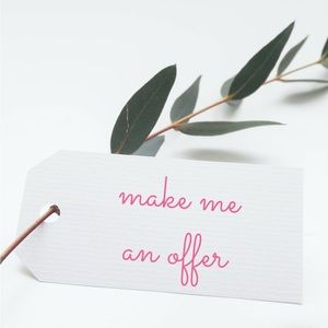 Please Make An Offer